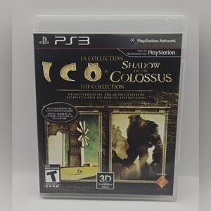 ICO & Shadow of the Colossus PS3 HD Collection Complete With Manual